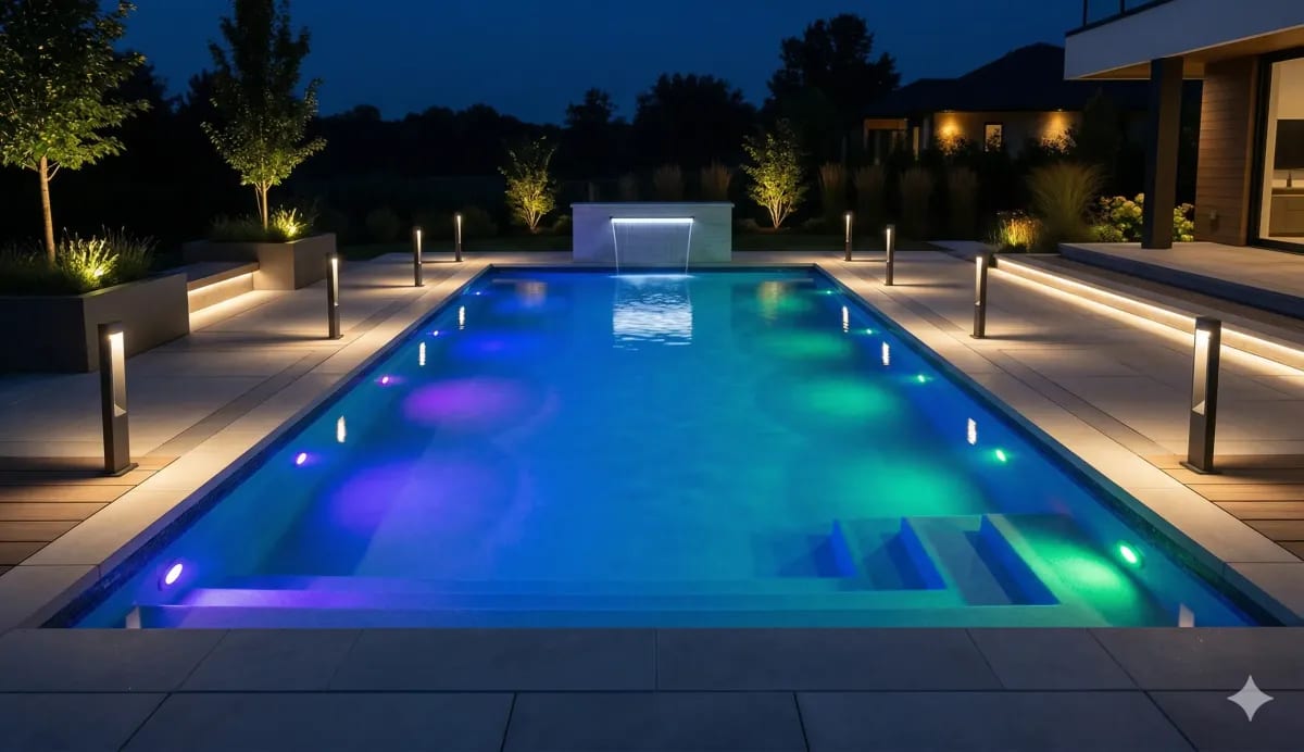 Pool Lighting Installation & LED Upgrades | Beltway Pools